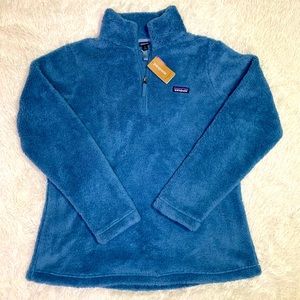 PATAGONIA LOS GATOS 1/4 ZIP SHERPA FLEECE JACKET